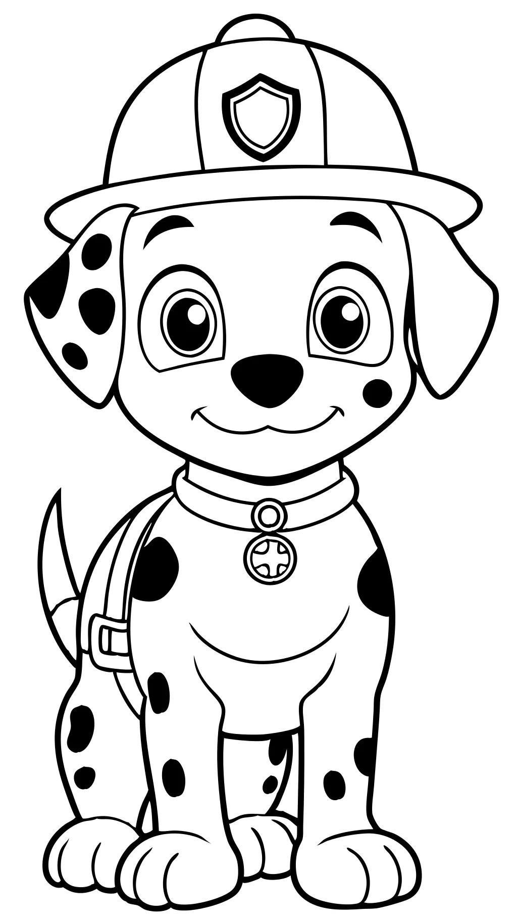 marshall coloring pages